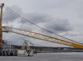 Integrity assessment of a mobile crane exploiting to Boulogne sur Mer port