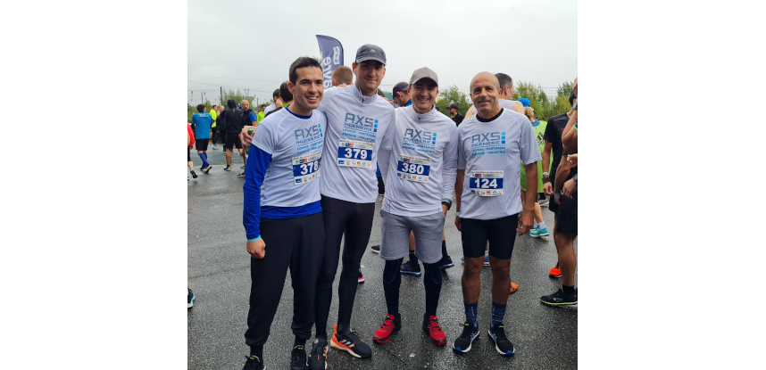 AXS INGENIERIE took part in the 2021 edition of Normandy’s half marathon