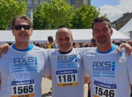 AXS INGENIERIE runs to Le Havre Urban Trail