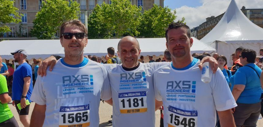 AXS INGENIERIE runs to Le Havre Urban Trail