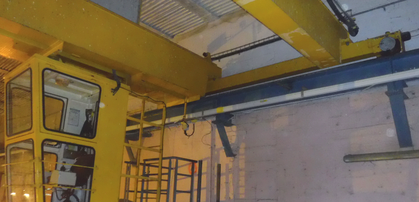 Study for the rehabilitation of 2 runways overhead crane at the Brest Naval Base