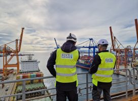 Study of repairs to three container gantry cranes at the port of Piraeus (Greece).